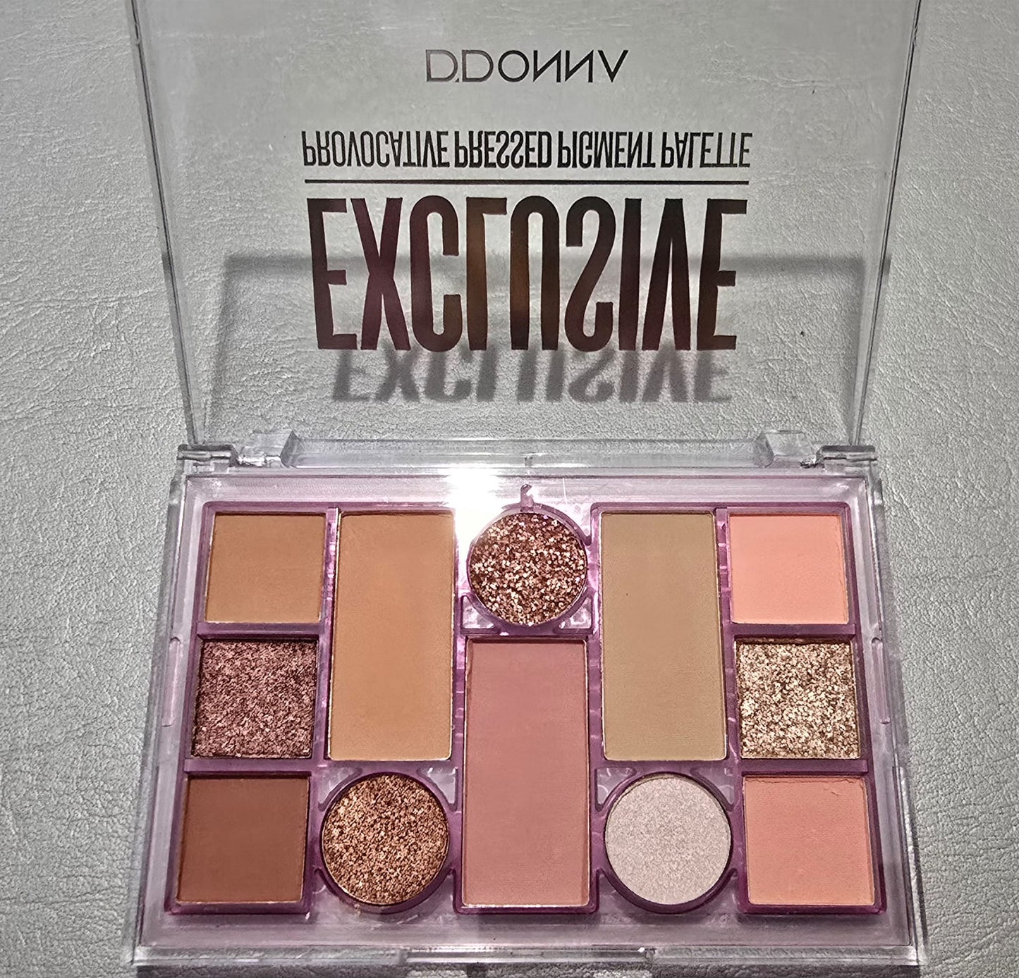 Paleta de sombras Exclusive. Alta pigmentación