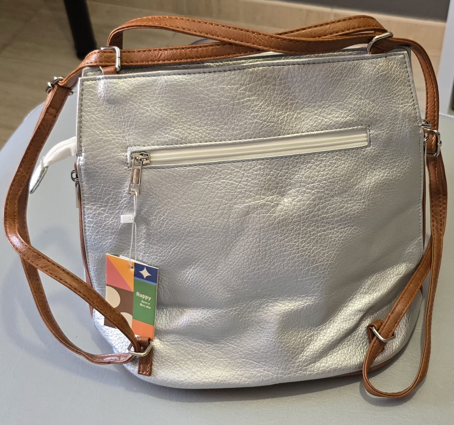 Mochila bicolor